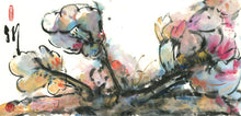 Load image into Gallery viewer, Flowery Tree Branch PRINT 67x33 cm (26.4x13.0 in)