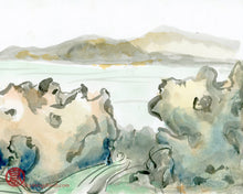 Load image into Gallery viewer, Gazing at the Horizon PRINT 29x20 cm (11.4x7.9 in)