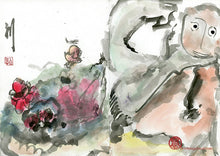 Load image into Gallery viewer, Happy in Nature PRINT 40x29 cm (5.7x11.4 in)