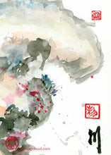 Load image into Gallery viewer, Rolling Cliff PRINT 20x29 cm (7.9x11.4 in)