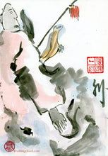 Load image into Gallery viewer, The Warrior PRINT 20x29 cm (7.9x11.4 in)