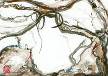 Load image into Gallery viewer, Winter Tree PRINT 29x20 cm (11.4x7.9 in)