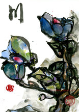 Load image into Gallery viewer, Above the Clouds aka Kasmiri Flowers PRINT 24x35 cm (9.5x13.8 in)
