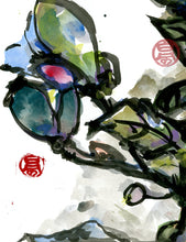 Load image into Gallery viewer, Above the Clouds aka Kasmiri Flowers PRINT 24x35 cm (9.5x13.8 in)