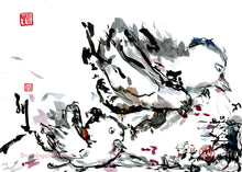 Load image into Gallery viewer, Bird Journey aka Flying Guide 47x34 cm (18.9x13.4 in)