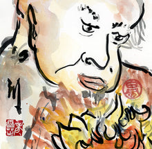 Load image into Gallery viewer, Burning Flower PRINT 23x33 cm (9.0x13.0 in)