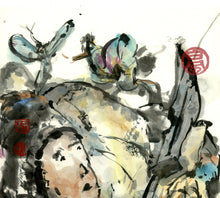 Load image into Gallery viewer, Butterfly Warrior PRINT 33x60 cm (13.0x23.7 in)