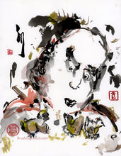 Load image into Gallery viewer, Chicken Awe PRINT 32x41 cm (12.6x16.1 in)