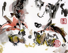 Load image into Gallery viewer, Chicken Awe PRINT 32x41 cm (12.6x16.1 in)