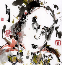 Load image into Gallery viewer, Chicken Awe PRINT 32x41 cm (12.6x16.1 in)