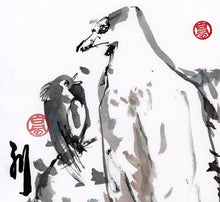 Load image into Gallery viewer, Chirp Chat PRINT 32x41 cm (12.6x16.1 in)