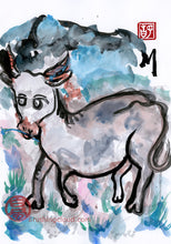 Load image into Gallery viewer, Cool Mule 24x35 cm (9.5x13.8 in)