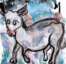 Load image into Gallery viewer, Cool Mule PRINT 24x34 cm (9.5x13.4 in)