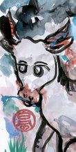 Load image into Gallery viewer, Cool Mule PRINT 24x34 cm (9.5x13.4 in)