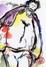 Load image into Gallery viewer, Enjoying the Fresh PRINT 20x29 cm (7.9x11.4 in)