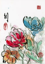 Load image into Gallery viewer, Flower Connection PRINT 23x33 cm (9.0x13.0 in)