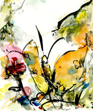 Load image into Gallery viewer, Freedom Flower Butterfly PRINT 29x40 cm (11.4x15.7 in)