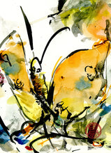 Load image into Gallery viewer, Freedom Flower Butterfly PRINT 29x40 cm (11.4x15.7 in)