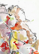 Load image into Gallery viewer, Gazing at the View PRINT 20x29 cm (7.9x11.4 in)