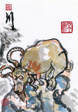 Load image into Gallery viewer, Goat, Ready PRINT 20x29 cm (7.9x11.4 in)