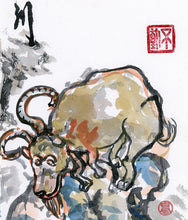 Load image into Gallery viewer, Goat, Ready PRINT 20x29 cm (7.9x11.4 in)