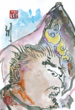 Load image into Gallery viewer, Han in Battle PRINT 23x34 cm (9.0x13.4 in)