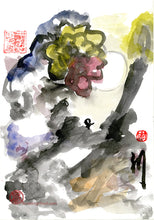 Load image into Gallery viewer, Life aka Freedom Valley PRINT 20x29 cm (11.8x11.4 in)