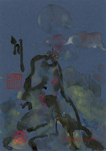 Load image into Gallery viewer, Misty Mountain Tops PRINT 21x30 cm (8.3x11.8 in)