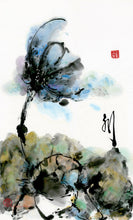 Load image into Gallery viewer, Moon Flower Turtle PRINT 33x54 cm (13.0x21.4 in)