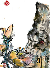 Load image into Gallery viewer, Mountain Blooms PRINT 24x35 cm (9.5x13.8 in)