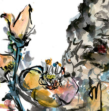 Load image into Gallery viewer, Mountain Blooms PRINT 24x35 cm (9.5x13.8 in)