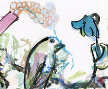 Load image into Gallery viewer, Nest Building PRINT 29x20 cm (11.4x7.9 in)