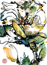 Load image into Gallery viewer, Open Magnolia PRINT 24x35 cm (9.5x13.8 in)