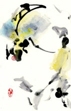 Load image into Gallery viewer, Painting in the Moonlight 35x49 cm (13.8x19.3 in)