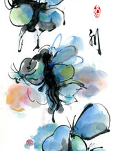 Load image into Gallery viewer, Queen Butterfly PRINT 33x67 cm (13.0x26.4 in)