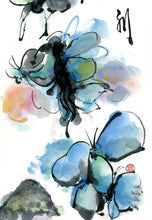 Load image into Gallery viewer, Queen Butterfly PRINT 33x67 cm (13.0x26.4 in)