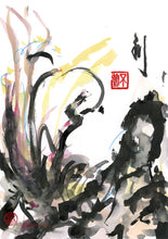 Load image into Gallery viewer, Rocky Fire Bush PRINT 28x40 cm (11.0x15.7 in)