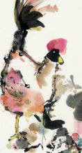 Load image into Gallery viewer, Rooster Standing on One Leg 47x70 cm (18.5x27.6 in)