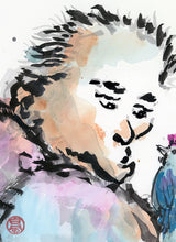 Load image into Gallery viewer, The Bird Whisperer PRINT 23x33 cm (9.0x13.0 in)