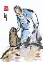 Load image into Gallery viewer, The Encounter 23x33 cm (9.0x13.0 in)