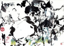 Load image into Gallery viewer, Three Friends Meet PRINT 56x30 cm (22.1x11.8 in)