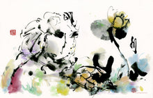 Load image into Gallery viewer, Tippy Toe Bond PRINT 33x51 cm (13.0x20.0 in)