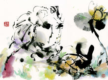 Load image into Gallery viewer, Tippy Toe Bond 70x46 cm (27.6x18.1 in)