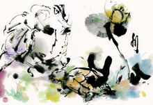 Load image into Gallery viewer, Tippy Toe Bond 70x46 cm (27.6x18.1 in)