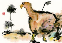 Load image into Gallery viewer, Turnaround Turkey 70x43 cm (27.6x16.9 in)