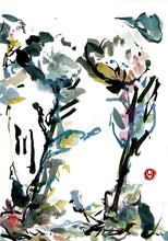 Load image into Gallery viewer, Twin Flowers PRINT 24x35 cm (9.5 x 13.8 in)