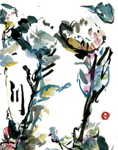 Load image into Gallery viewer, Twin Flowers PRINT 24x35 cm (9.5 x 13.8 in)