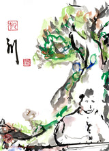 Load image into Gallery viewer, Under the Tree PRINT 29x40 cm (11.4x15.7 in)