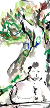 Load image into Gallery viewer, Under the Tree 29x40 cm (11.4x15.7 in)