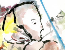 Load image into Gallery viewer, Watching the Lines PRINT 29x20 cm (11.4x7.8 in)